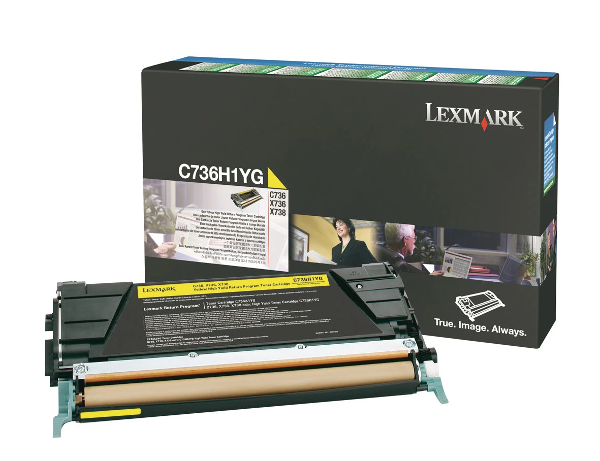 Lexmark C736H1YG Toner gelb