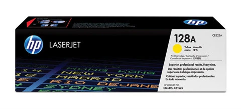 HP 128A  Cartouche toner jaune