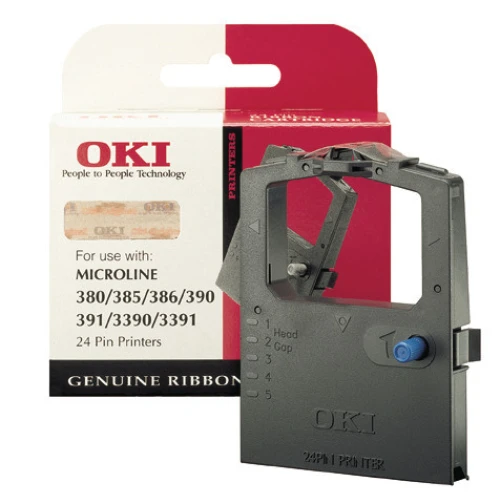 OKI Farbband Nylon schwarz
