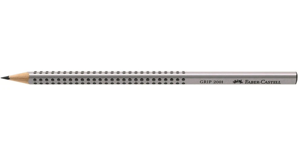 FABER-CASTELL Crayon graphite GRIP 2001 B