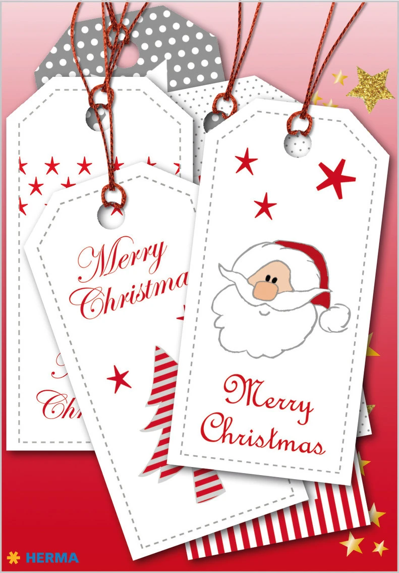 HERMA 15275 Etiquettes cadeaux Noël