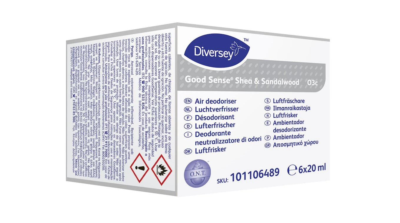 GOOD SENSE Cartouche Shea & Sandalwood O3c 20 ml, 12 pièces