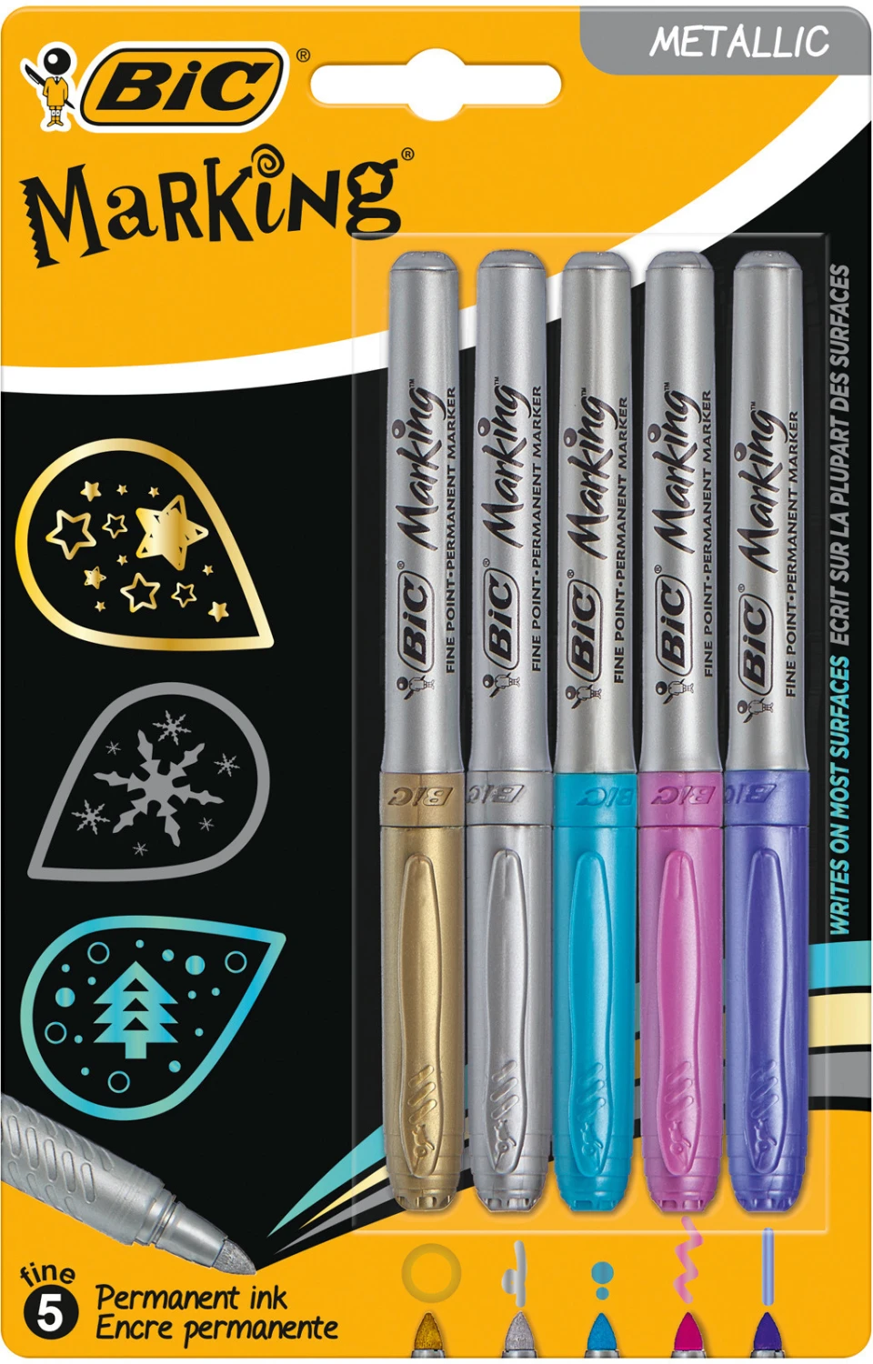BIC Marker Metallic Ink