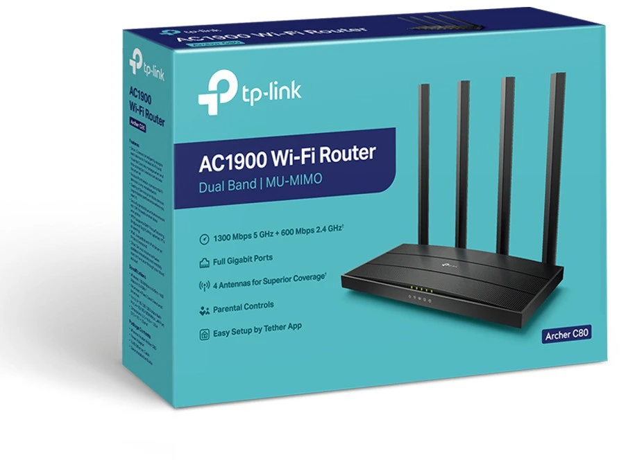 TP-LINK Archer C80 Dual-Band Wi-Fi Routeur
