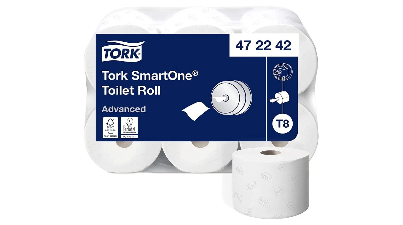 TORK Papier toilette Advanced SmartOne 2 couches, 6 rouleaux