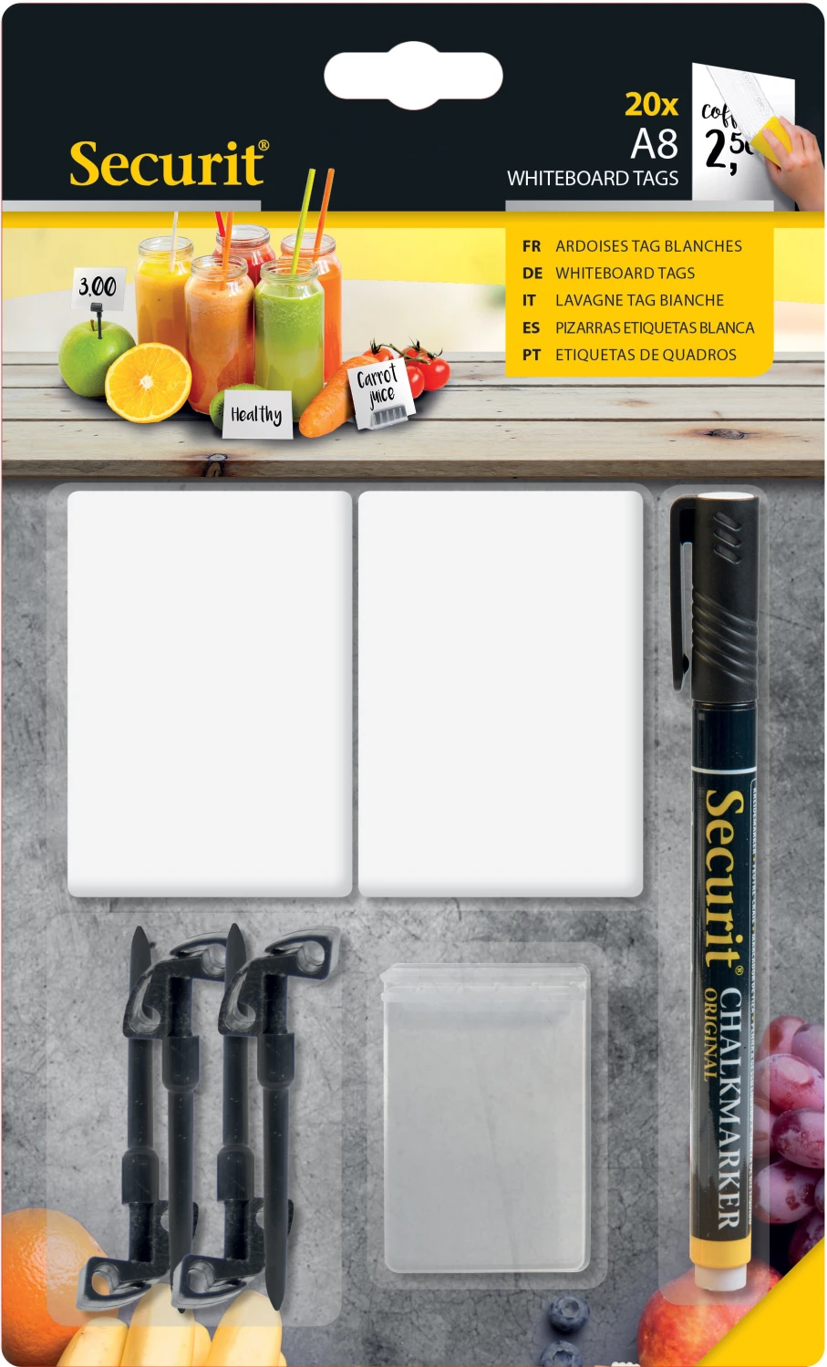 SECURIT Tableau Craie TAG