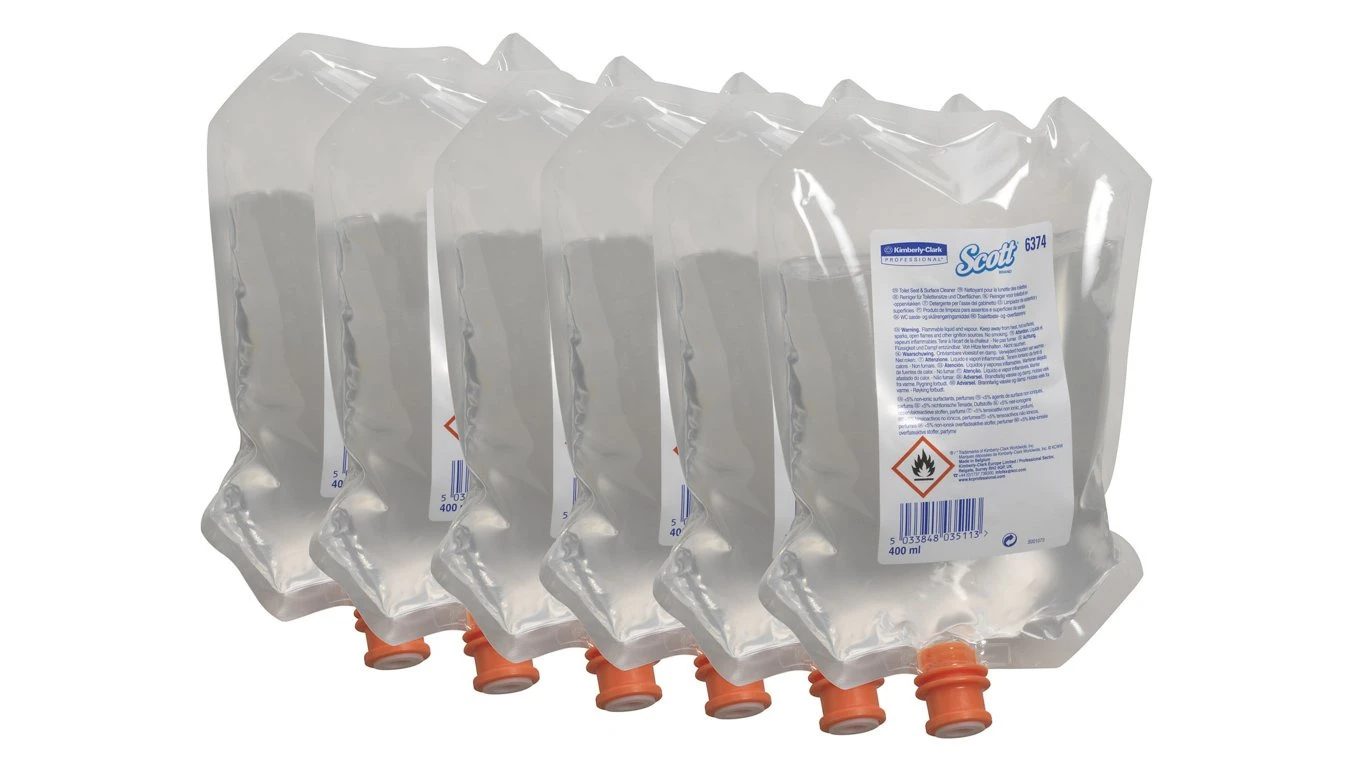SCOTT Nettoyant de siège de WC 6 x 400 ml