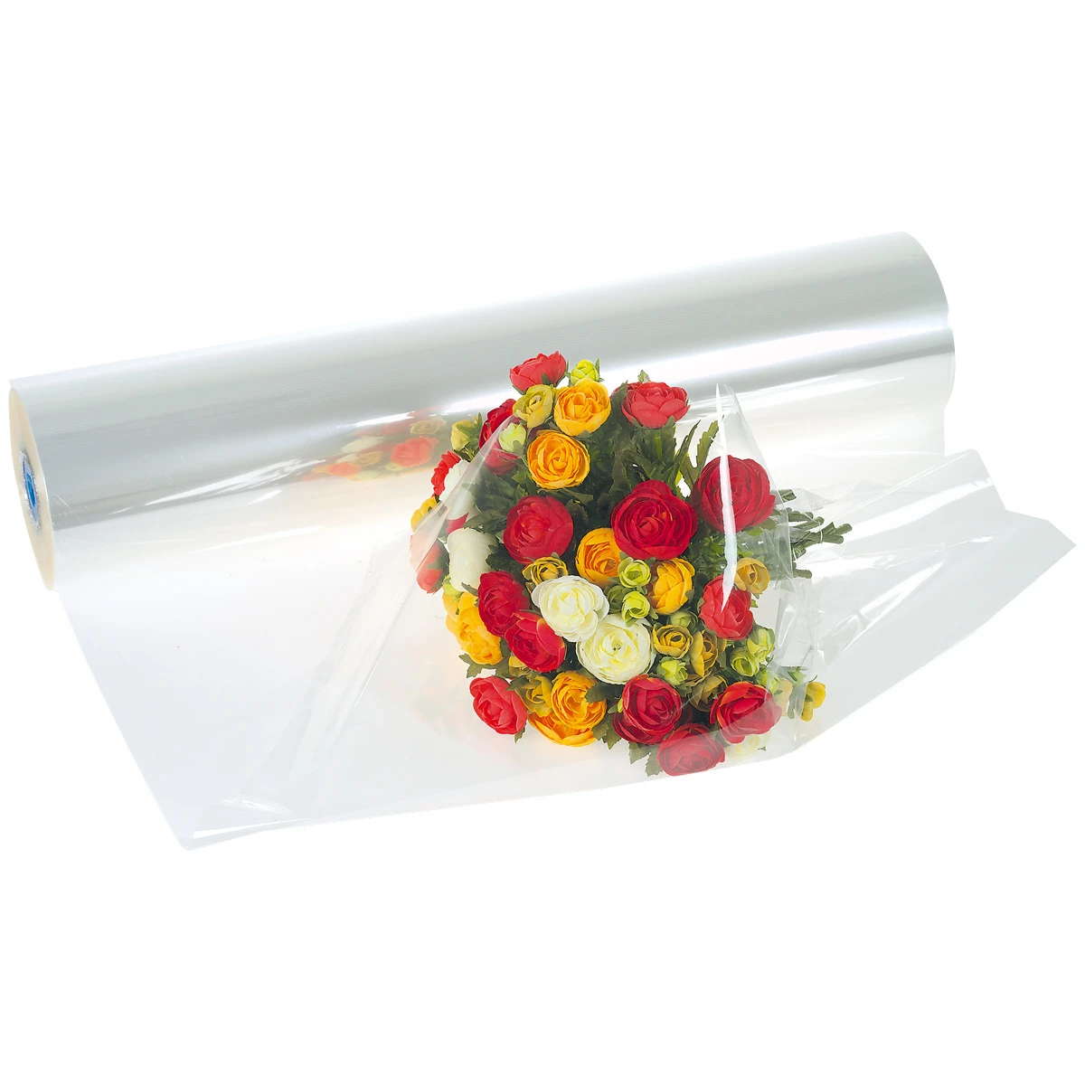 Films pour fleurs 30my transparent - 50 cm  x 500 m