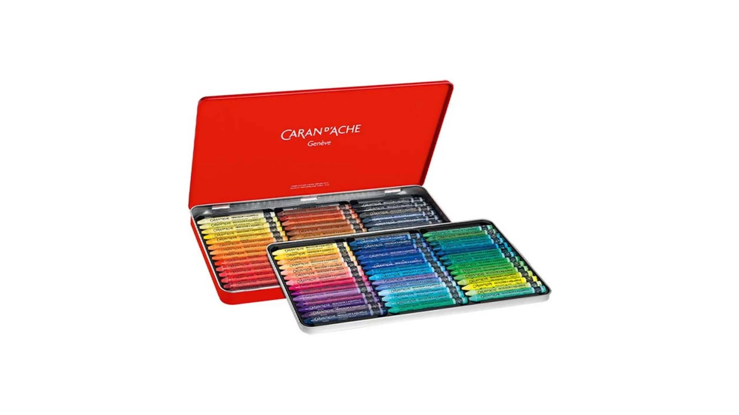 CARAN D'ACHE Wachsmalkreide Neocolor II - 84 Stück