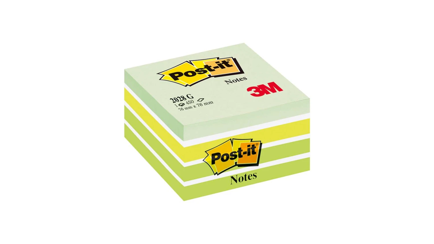 POST-IT Haftnotizwürfel 450 Blatt