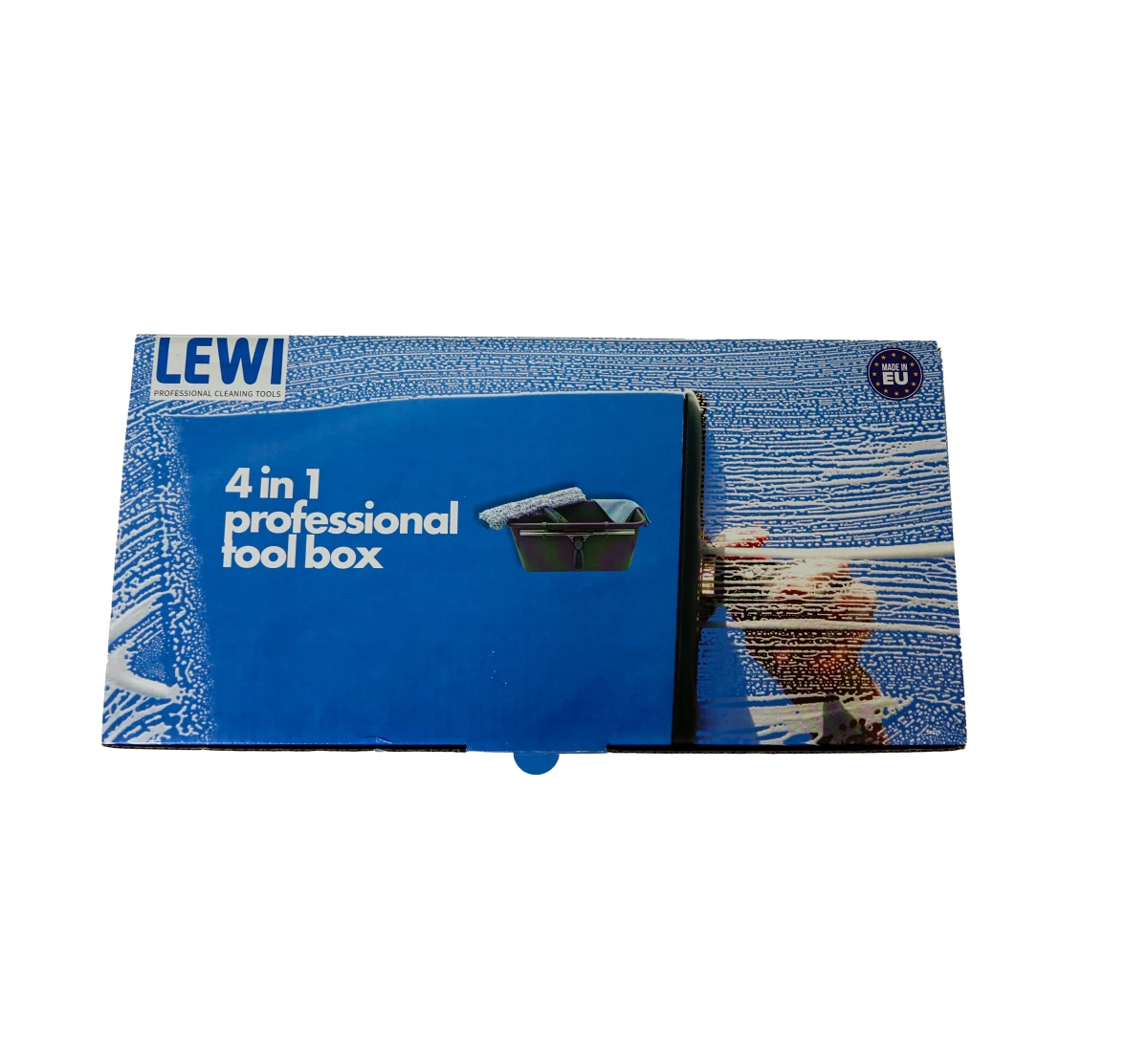 LEWI Fensterwischer Professional Tool Box 4in1
