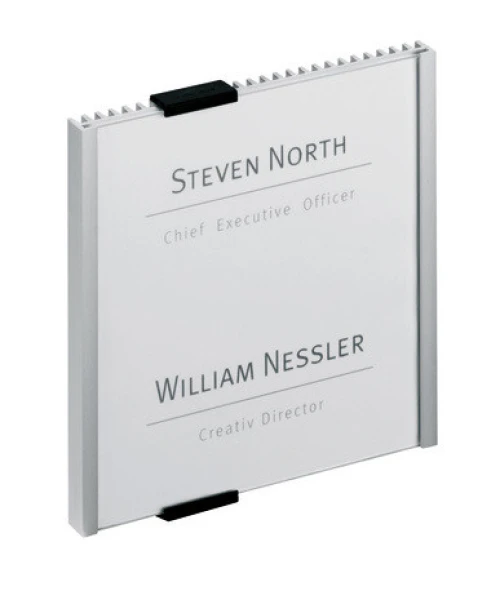 DURABLE Plaque de porte 149 x 148.5 mm