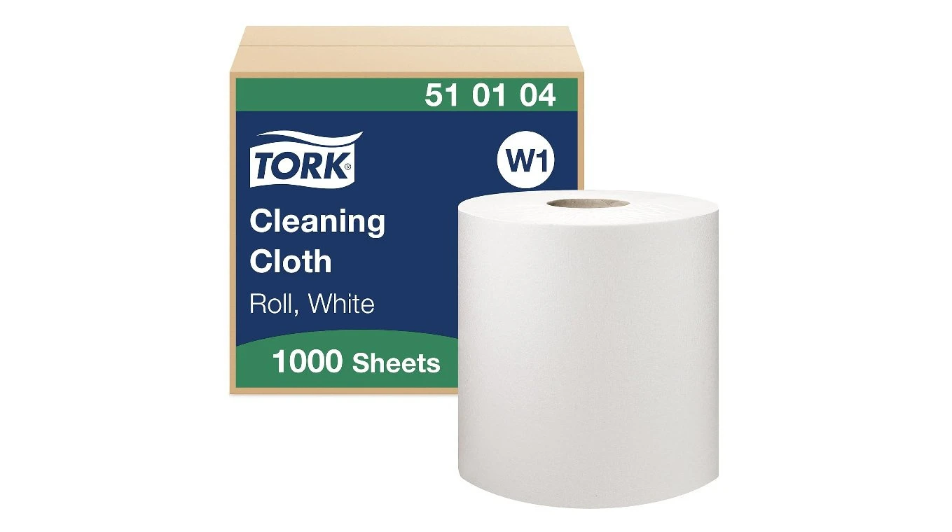 TORK Rouleau de nettoyage 510 Premium Maxi 1 couche, 1 rouleau