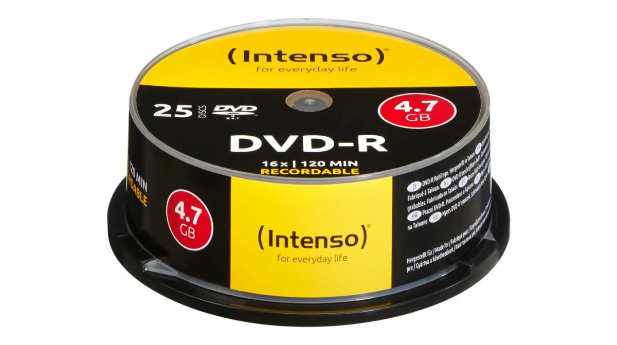 INTENSO DVD-R Cake Box 4.7GB - 25 pcs.