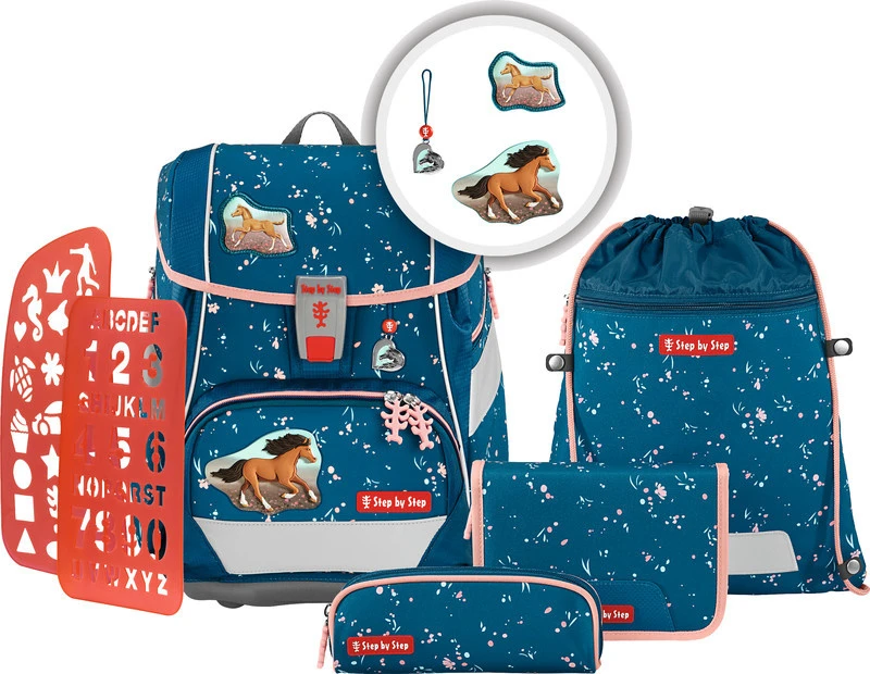 STEP BY STEP Set sac à dos scolaire 2in1 Plus