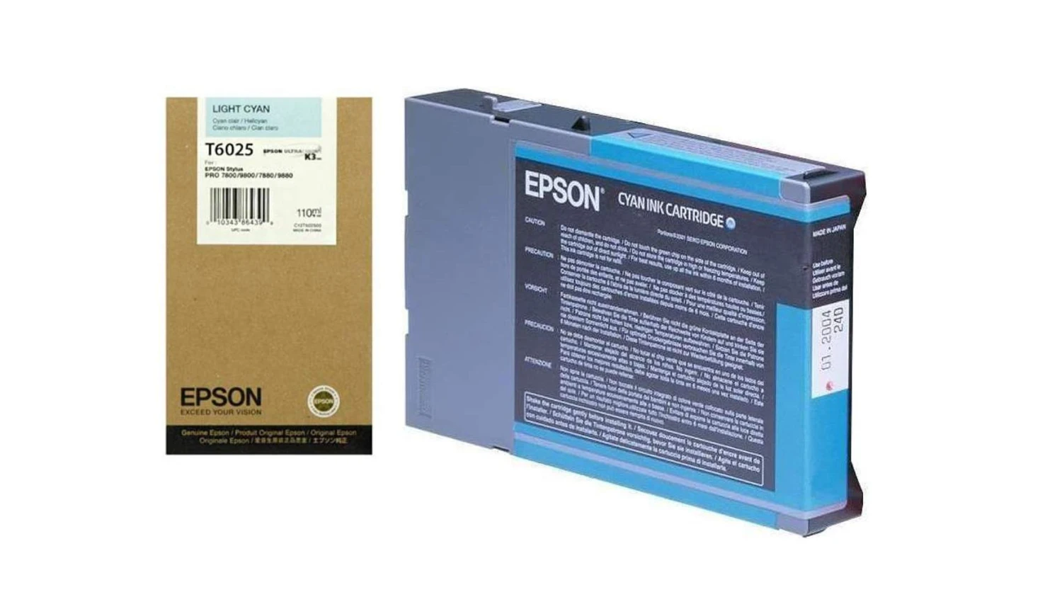 EPSON Tintenpatrone light cyan