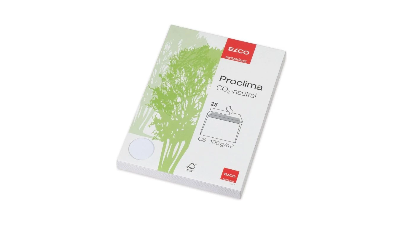 ELCO Enveloppe Proclima C5 sans fenêtre 25 pcs.