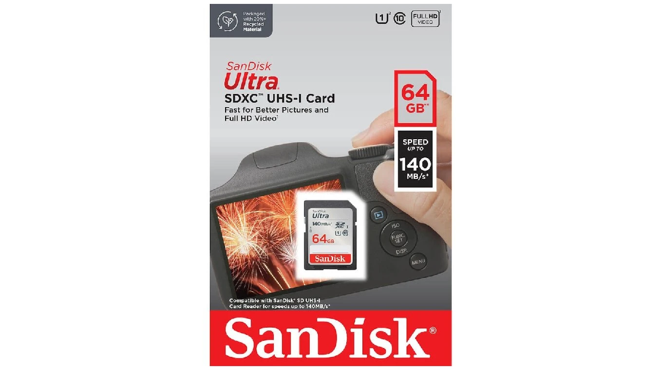 SANDISK Ultra SDXC 64GB U1, UHS-I