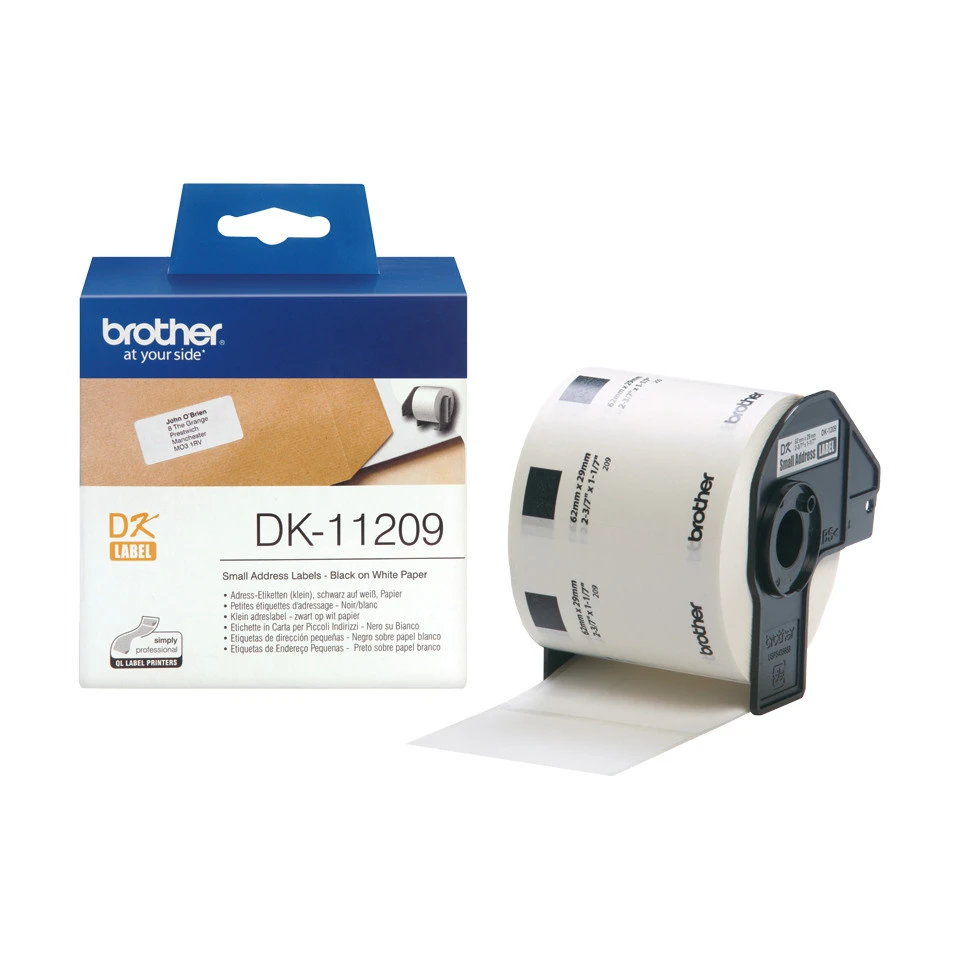 BROTHER P-TOUCH DK-11209 Adress-Etiketten, 29 x 62 mm