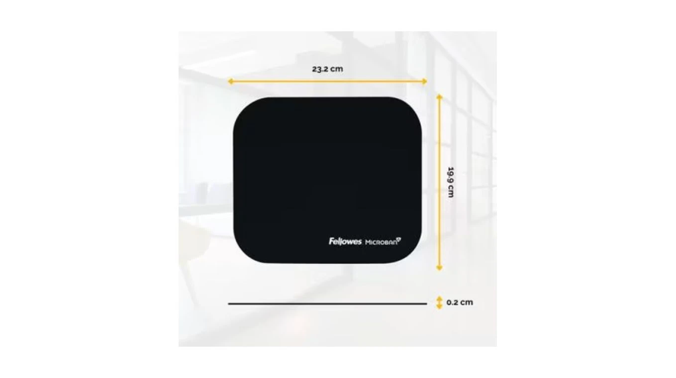 FELLOWES Tapis de souris Microban antibactérien