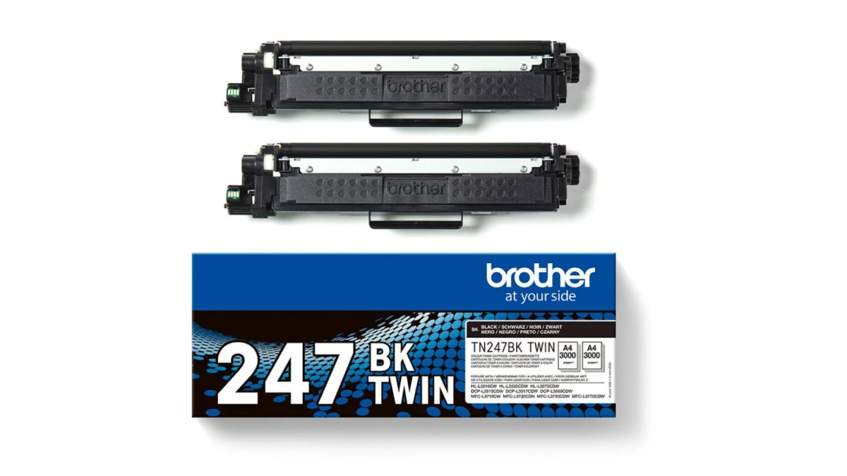 BROTHER TN-247BKTWIN Cartouche toner noir