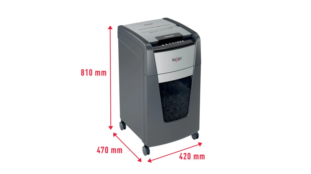 REXEL Destructeur docum. Optimum AF+ 225X 60lt