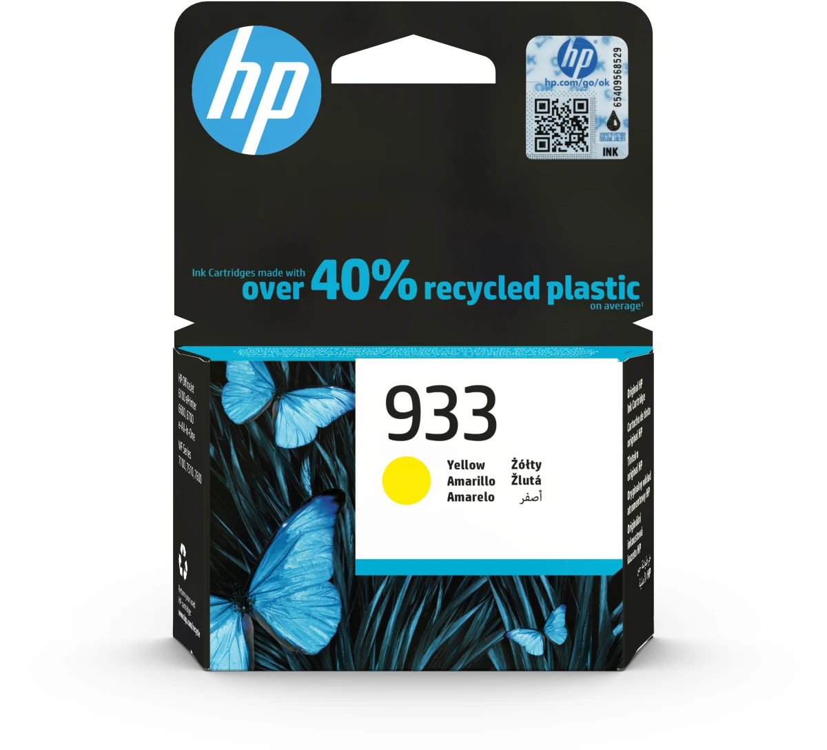 HP 933 Cartouche d'encre jaune