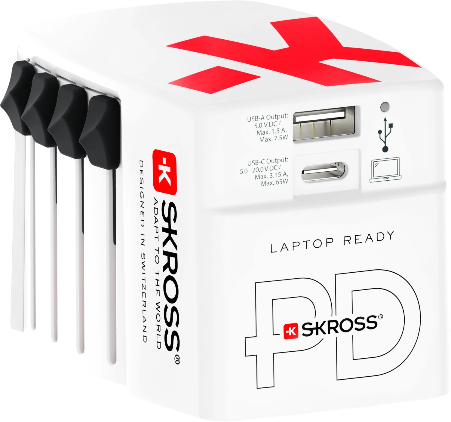 SKROSS World USB Charger AC65PD