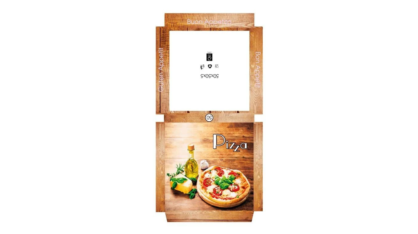 Boîtes à pizza "Pizza" 50 pièces