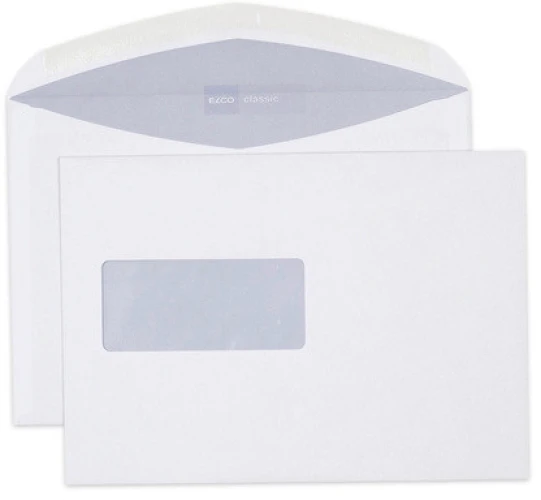 ELCO enveloppes classic C5, fenêtre à gauche, gommées