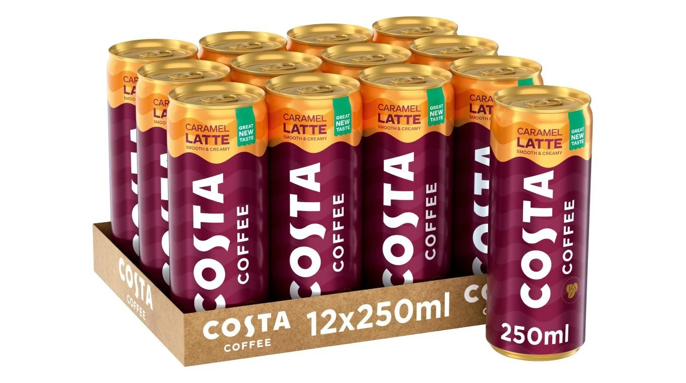 COSTA Coffee Latte Caramel 12 x 250 ml