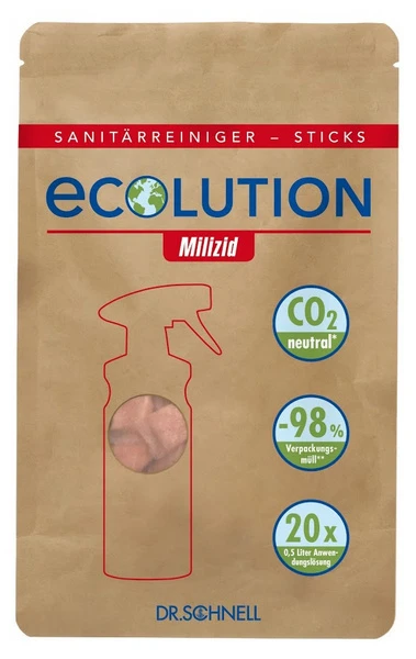 DR. SCHNELL Nettoyant sanitaire Ecolution Milizid 20 Sticks
