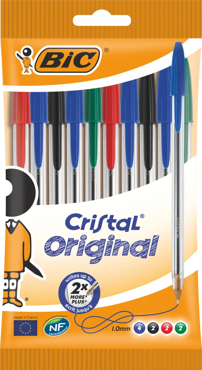 BIC Stylo à bille Cristal