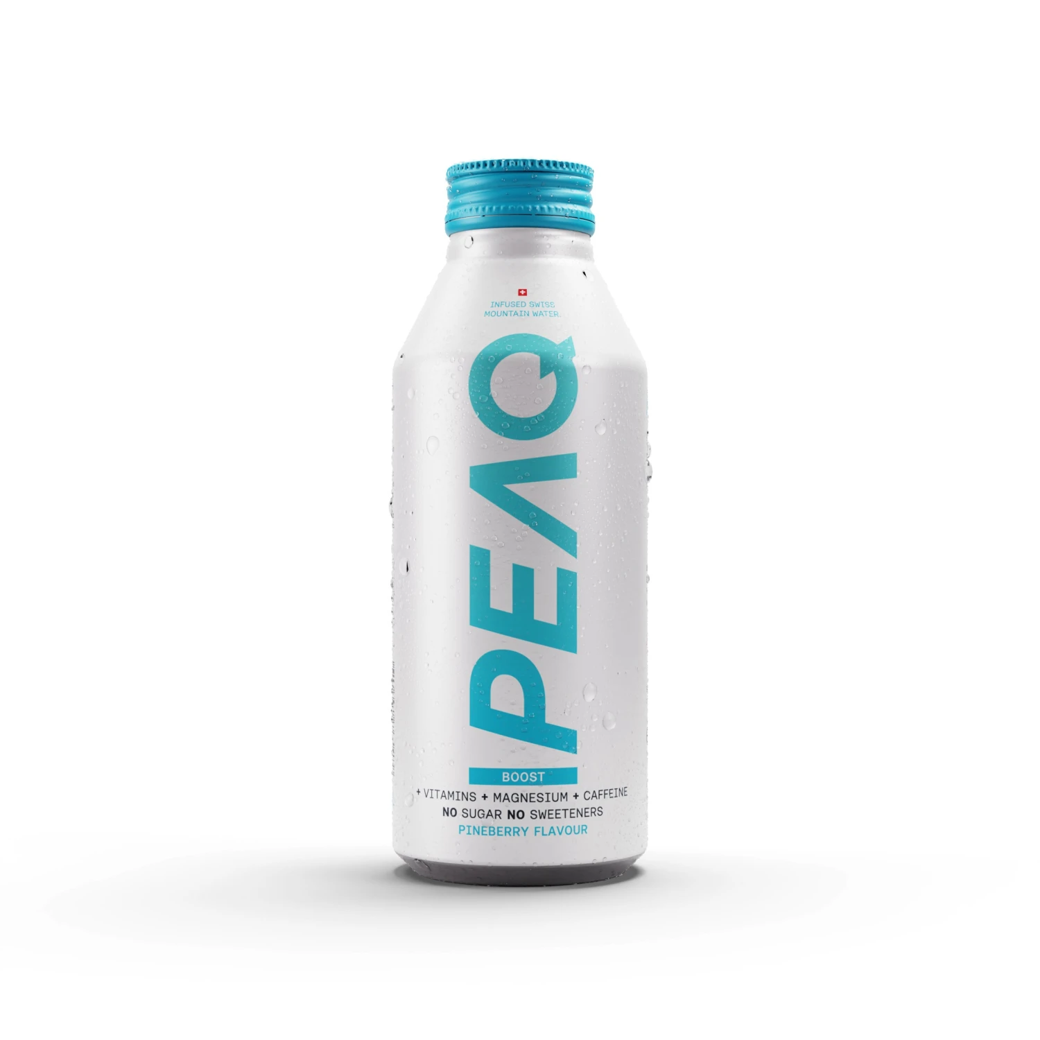 PEAQ Boost Pineberry Aluminium Flasche 12 x 473 ml