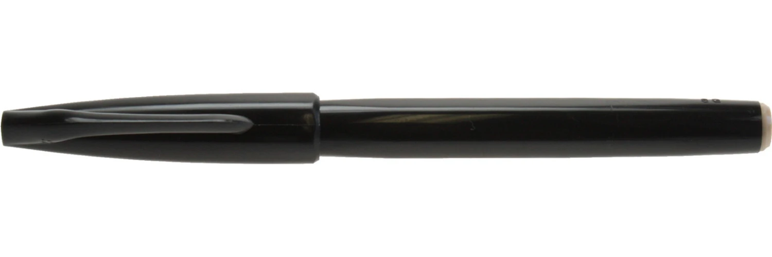 Pentel Faserschreiber SignPen 0.8 mn bis 2.0 mm, Schreibfarbe schwarz