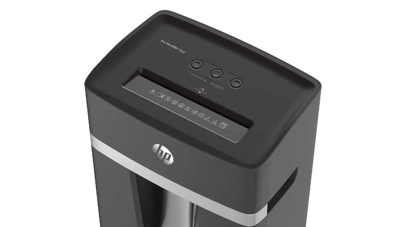 HP Pro Shredder 15 CC Aktenvernichter mit Partikelschnitt
