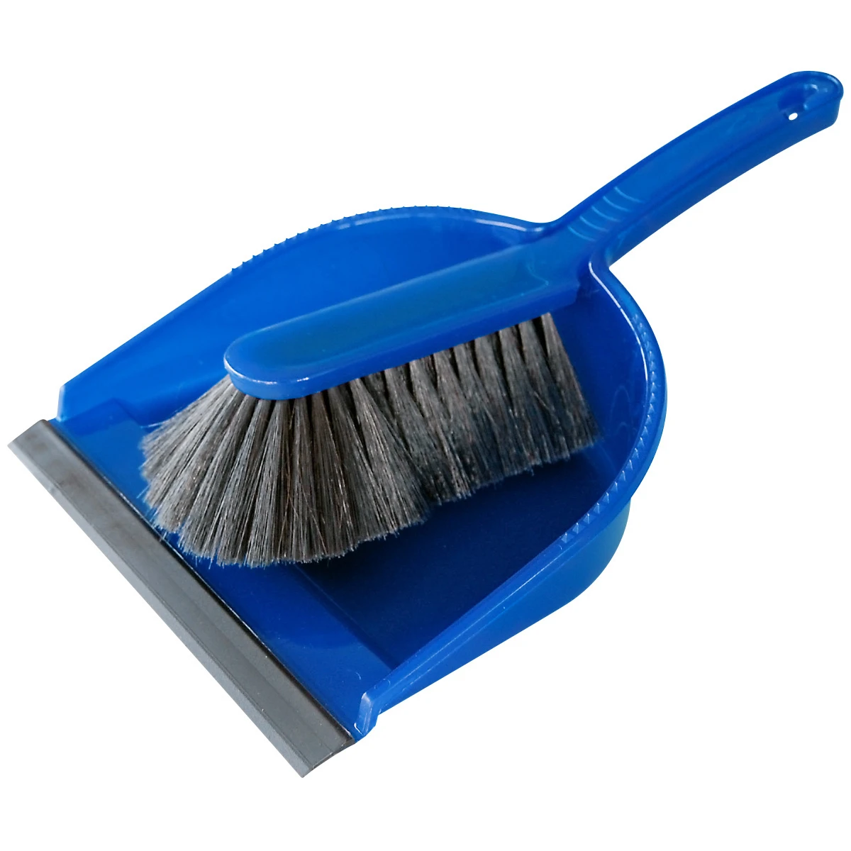 Kit de balayage bleu "Profi" avec lèvre en caoutchouc noir