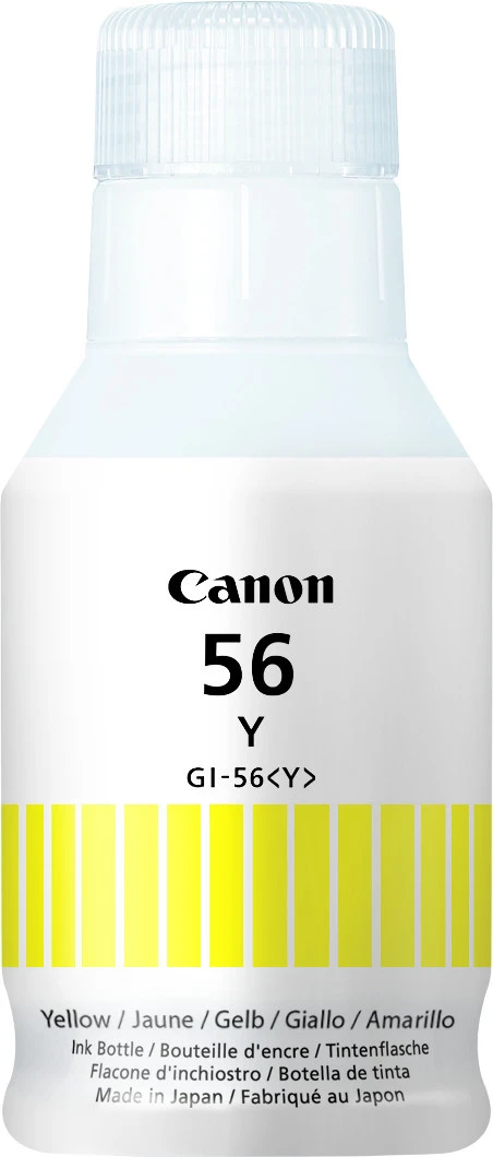 CANON GI-56C Bouteille d'encre jaune (4432C001)