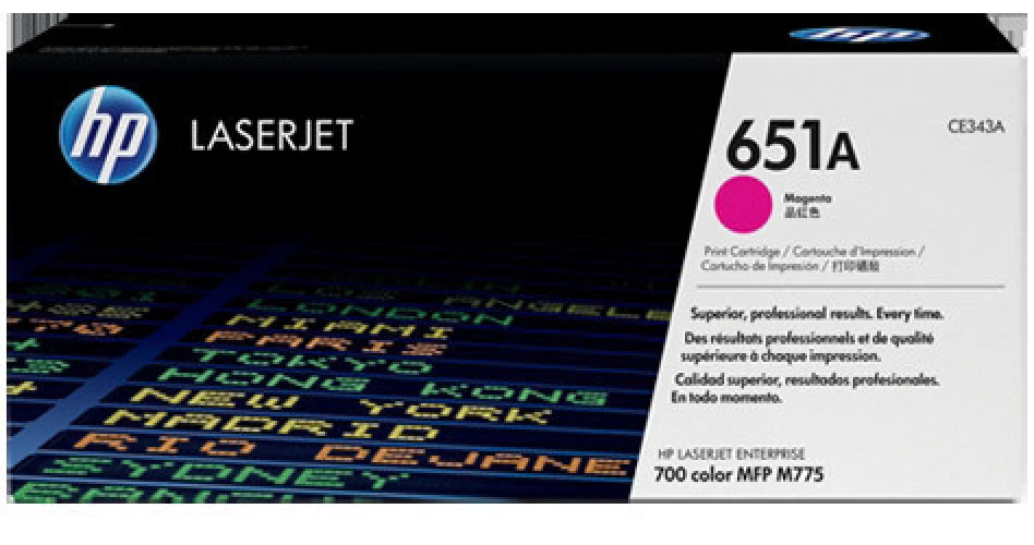 HP Toner-Modul 651A magenta