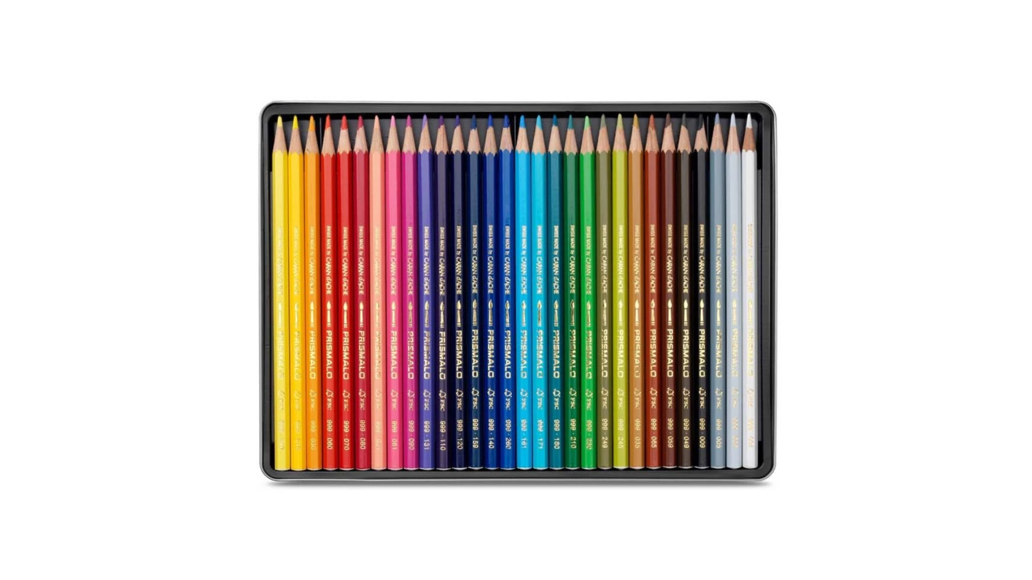 CARAN D'ACHE Crayon de couleur Prismalo 3mm, 30 pcs.