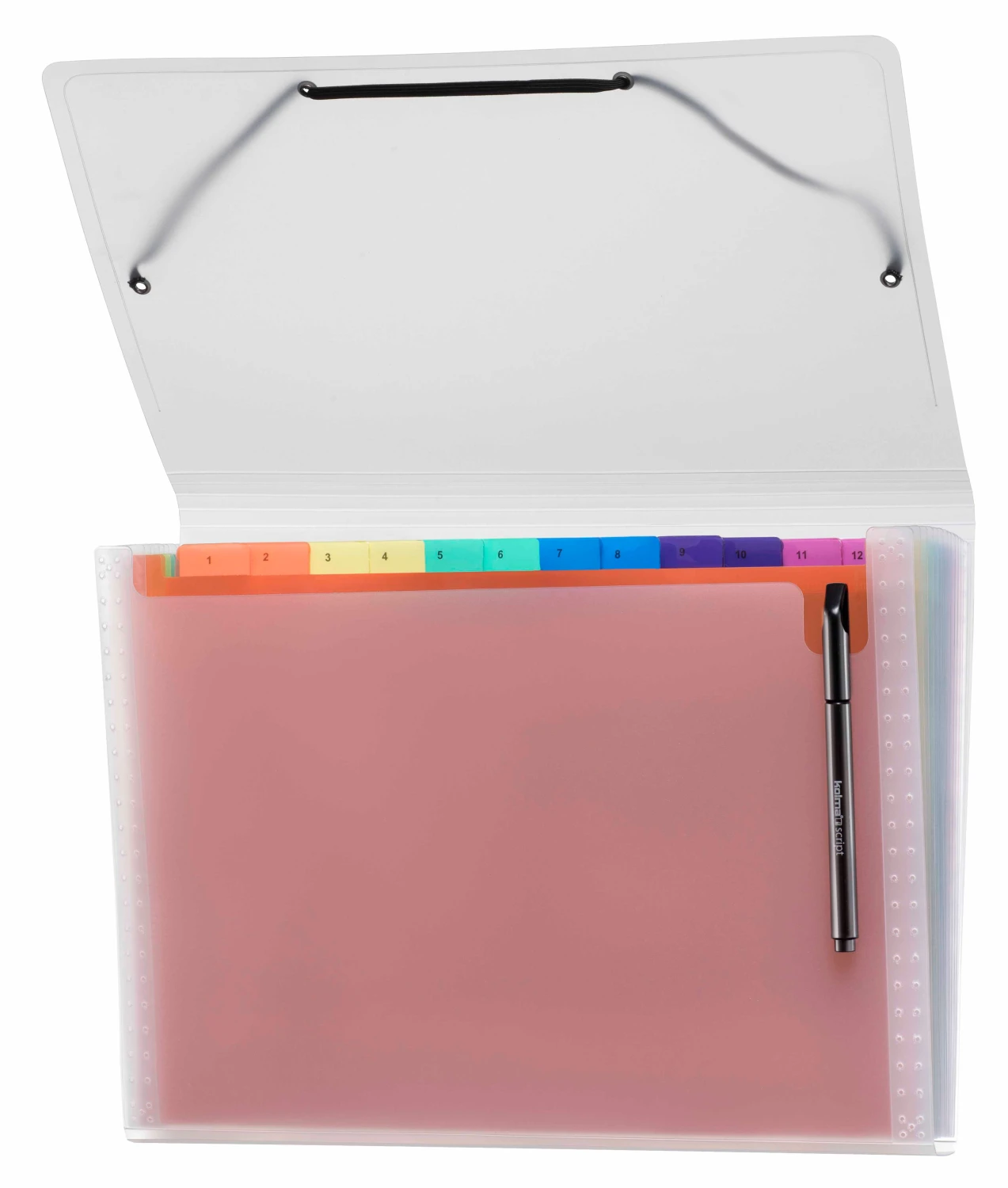 Fächermappe Rainbow A4 12Tab