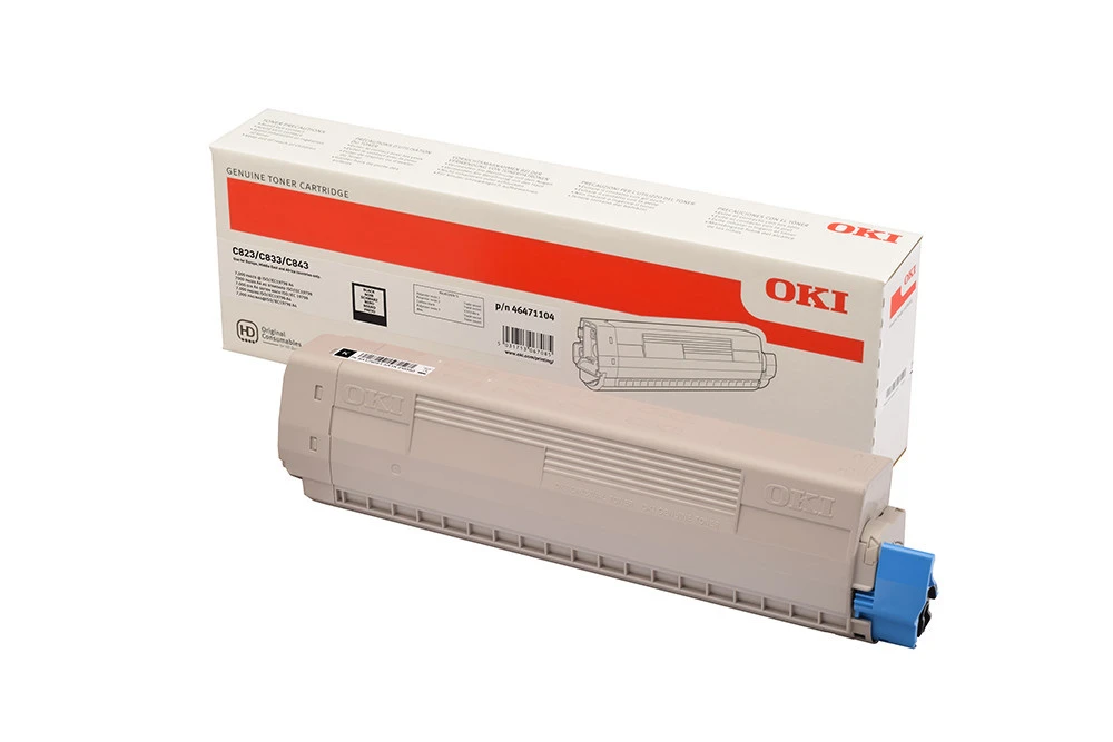 OKI Toner schwarz