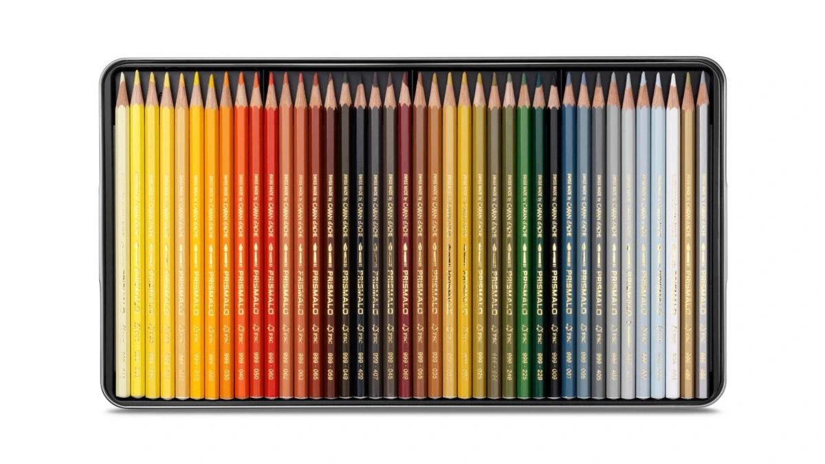 CARAN D'ACHE Crayons de couleur Prismalo 3 mm, 80 pcs.