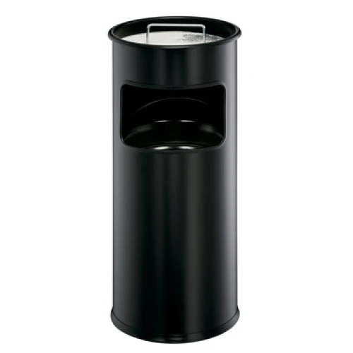 DURABLE Cendrier rond en métal avec sable