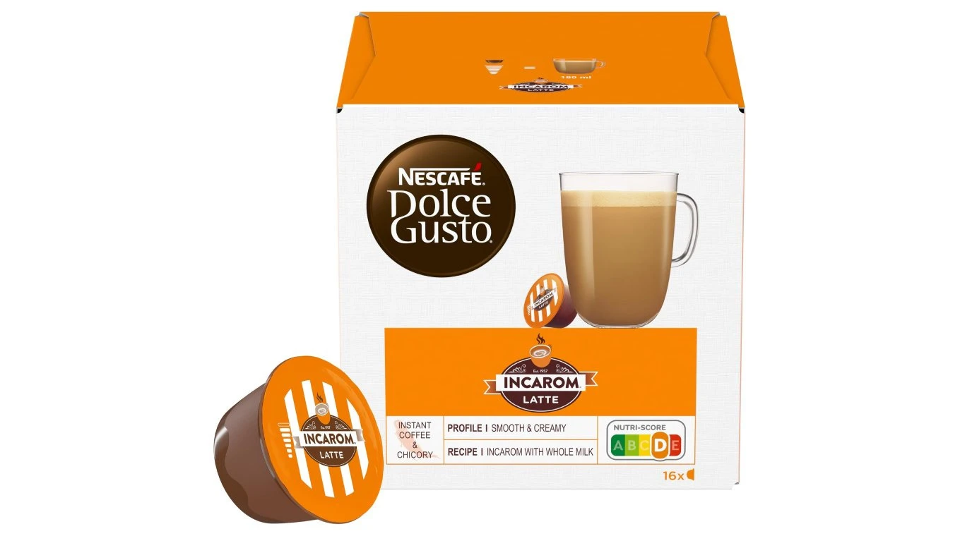 NESCAFÉ DOLCE GUSTO Capsules Incarom Latte 3 x 16 pcs.