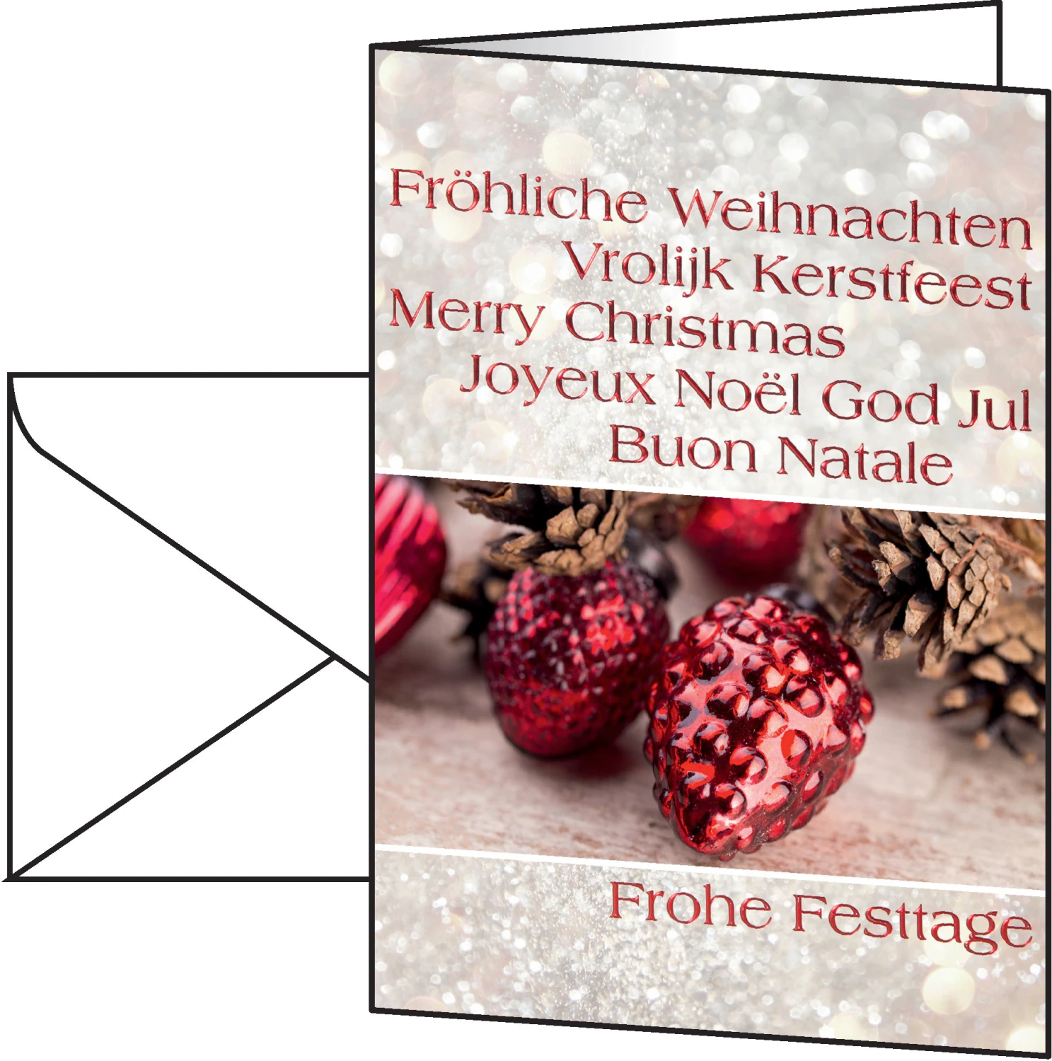 SIGEL DS061 Carte Noël/Enveloppe A6/A5