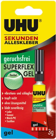 UHU Colles instantanées Superflex Gel 3 g