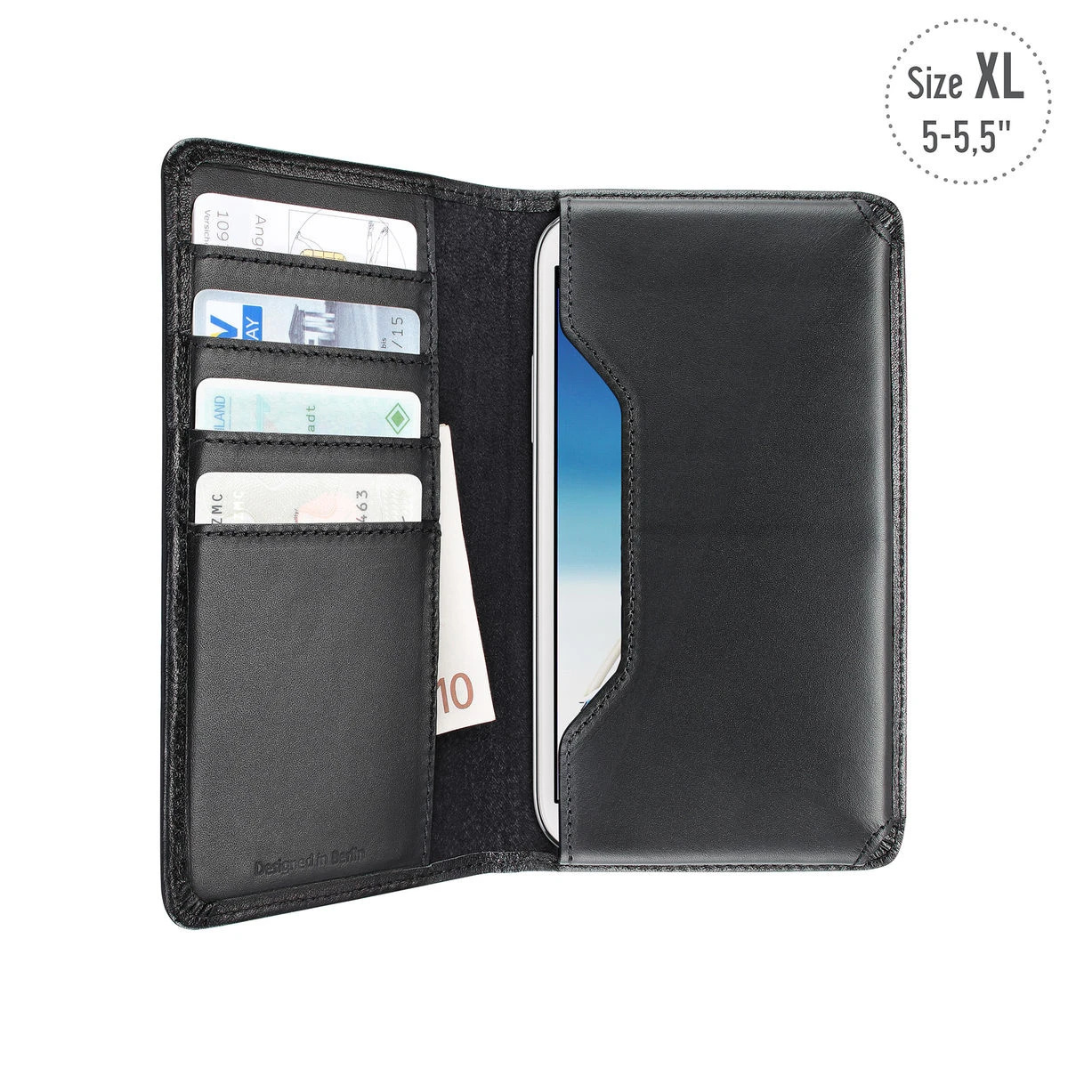 ARTWIZZ Universal Étui en cuir Taille XL - 5" bis 5.5"