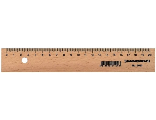 DUX Holzlineal 20cm