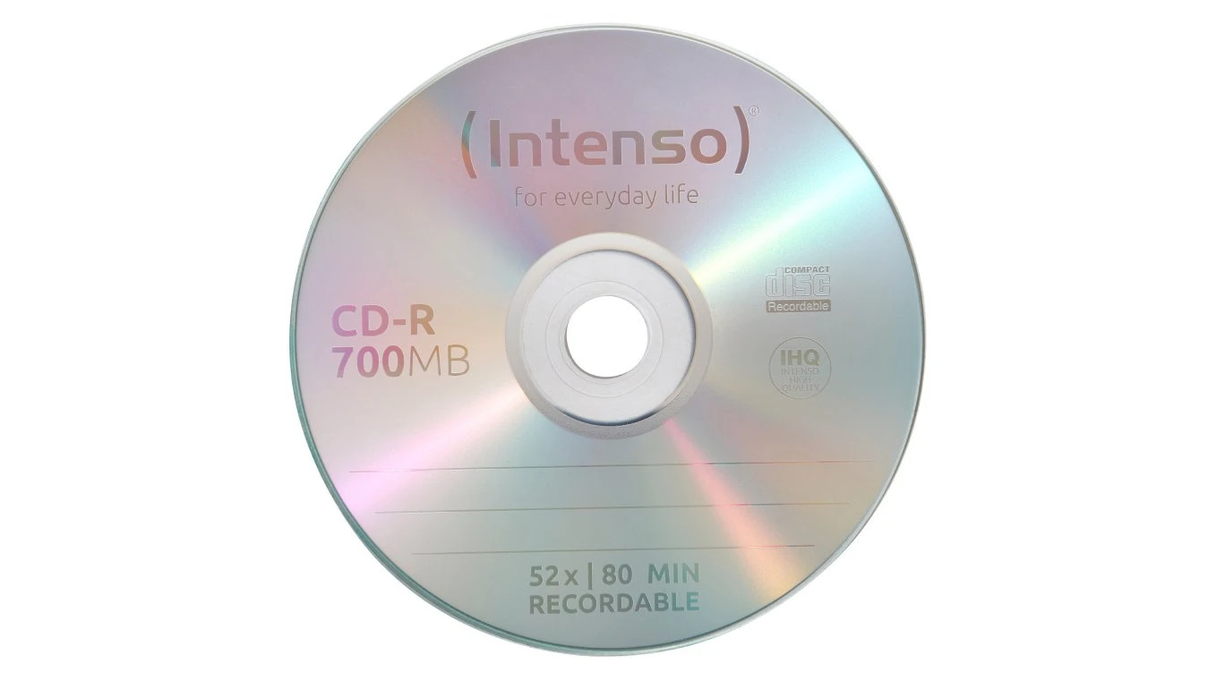 INTENSO CD-RW Slim 80MIN/700MB